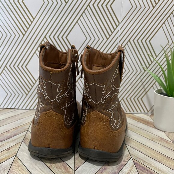 🐎🤠 TINY BOOTS, BIG ATTITUDE 🤠🐎 Unisex size toddler 6 Cowbaby attire - Picture 5 of 8